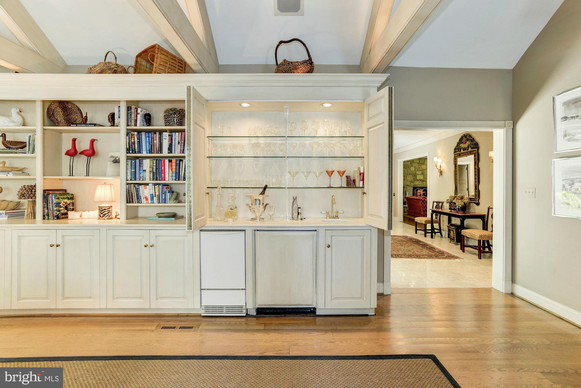2410 Stone Mill Road Baltimore, MD 21208 - Photo 10 of 30 Wet Bar w/ BevFridge