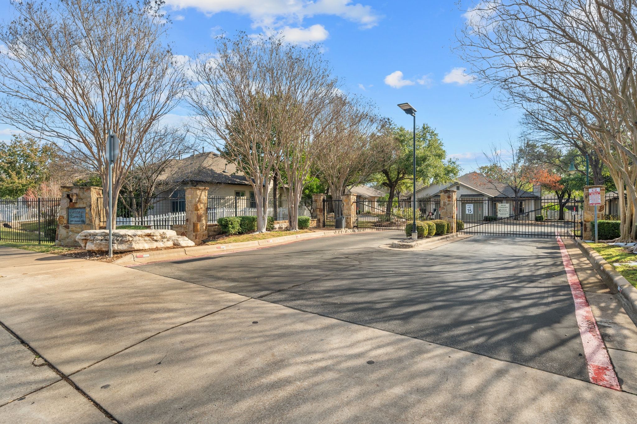 6801 Beckett Road, Unit 134L Austin, TX 78749 - Photo 28 of 30 a view of road with trees