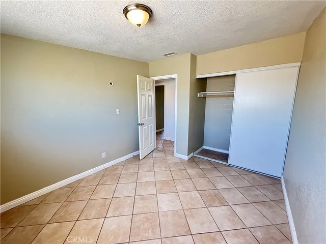 an empty room with a natural light