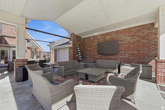 714 Draper Heights Way Draper, UT 84020 - Photo 77 of 88 View of patio / terrace with outdoor lounge area