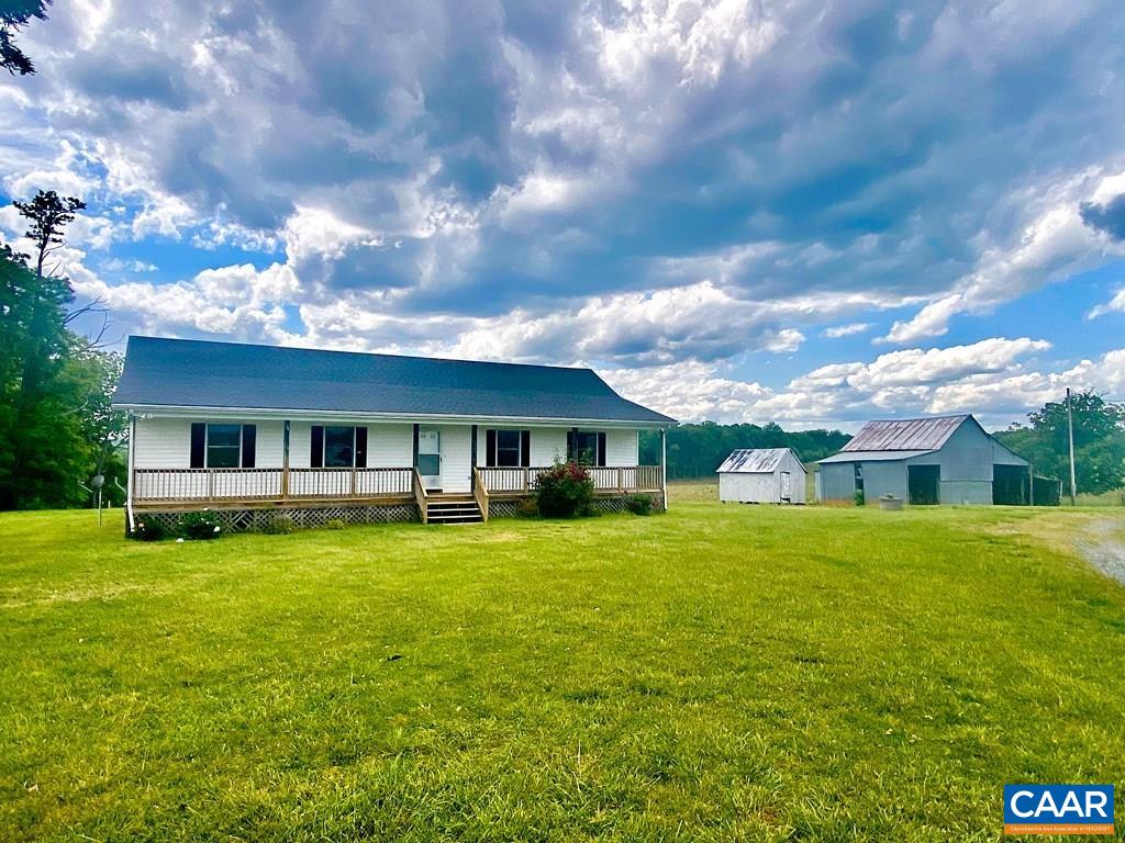 2586 Five Forks Road Pamplin, VA 23958 - Photo 20 of 22 a view of a house with a big yard and a large tree