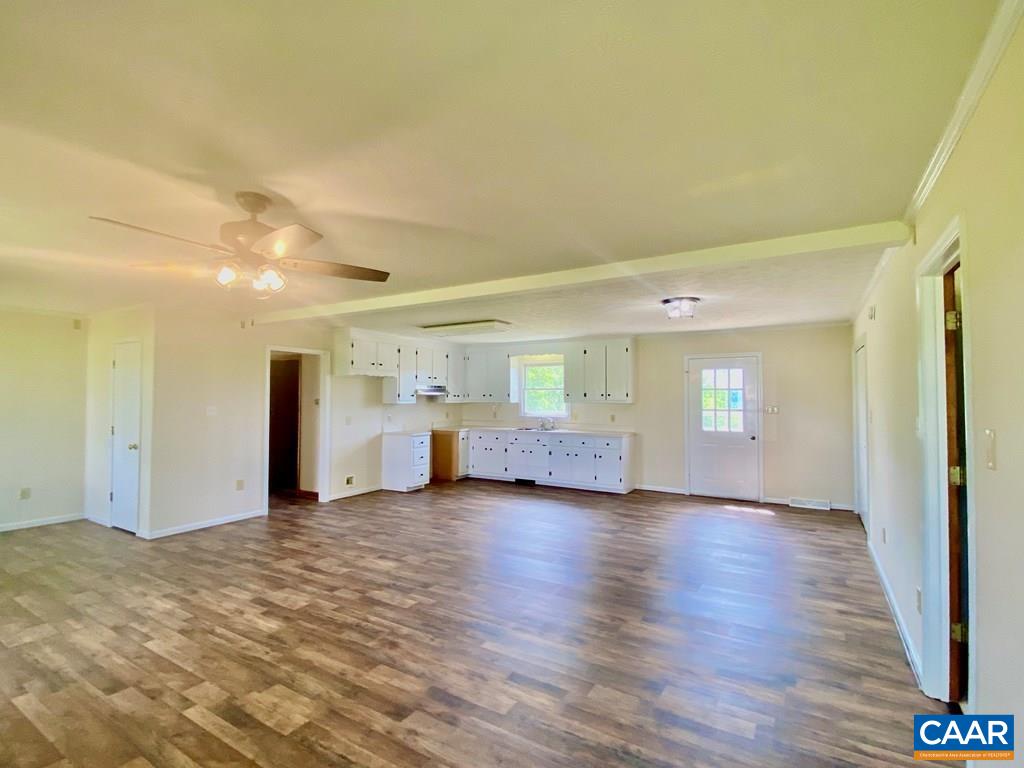 2586 Five Forks Road Pamplin, VA 23958 - Photo 5 of 22 a view of empty room with wooden floor