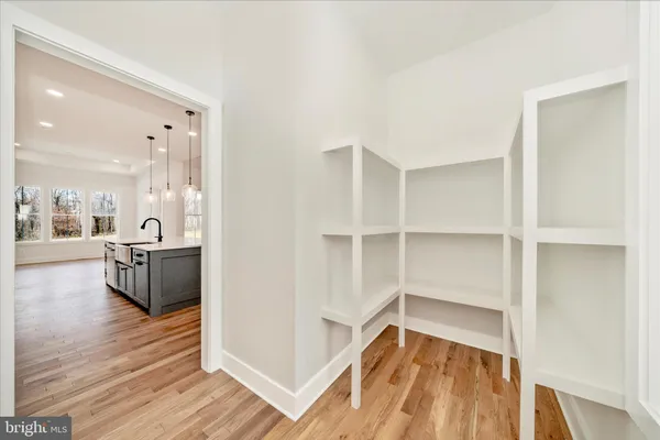 a view of empty room