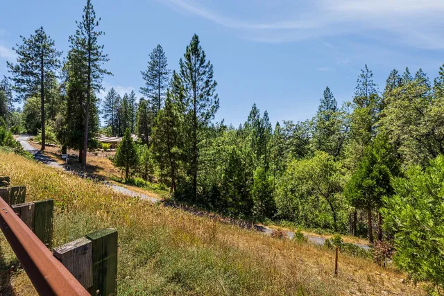 a view of a house and a mountain view