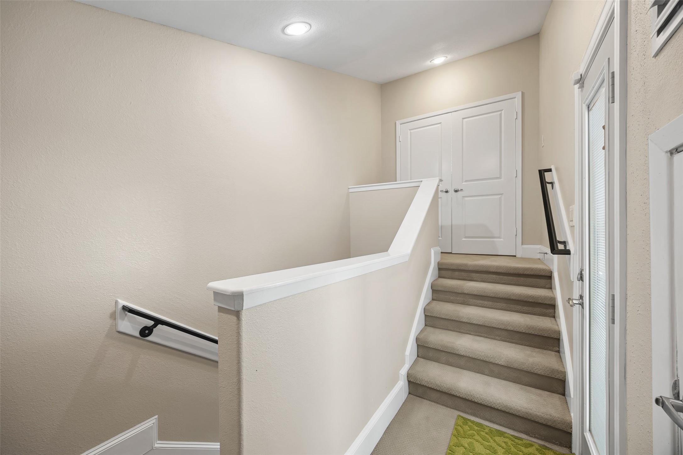 2320 Emancipation Avenue Houston, TX 77004 - Photo 33 of 38 a view of staircase with white walls