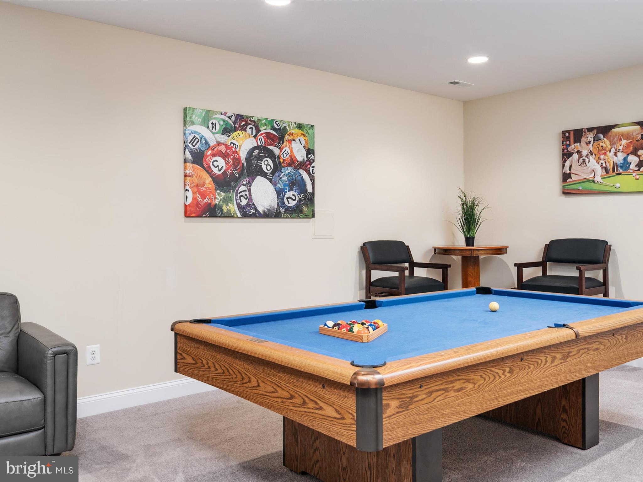 940 Peppertree Lane Huntingtown, MD 20639 - Photo 39 of 54 Basement family/rec room