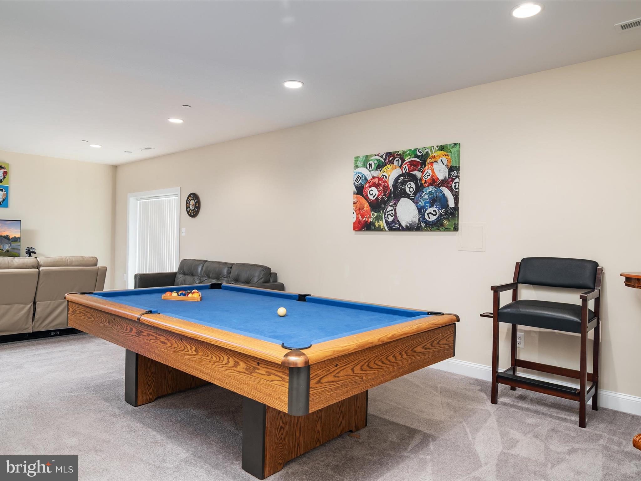 940 Peppertree Lane Huntingtown, MD 20639 - Photo 40 of 54 Basement family/rec room