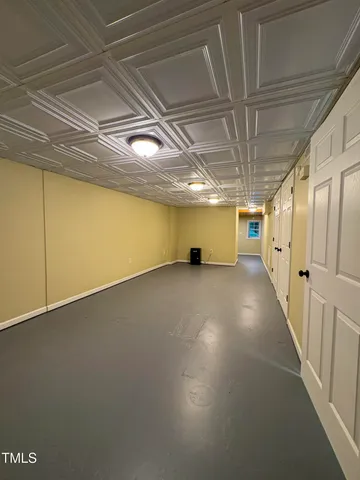 a view of a livingroom with an empty space