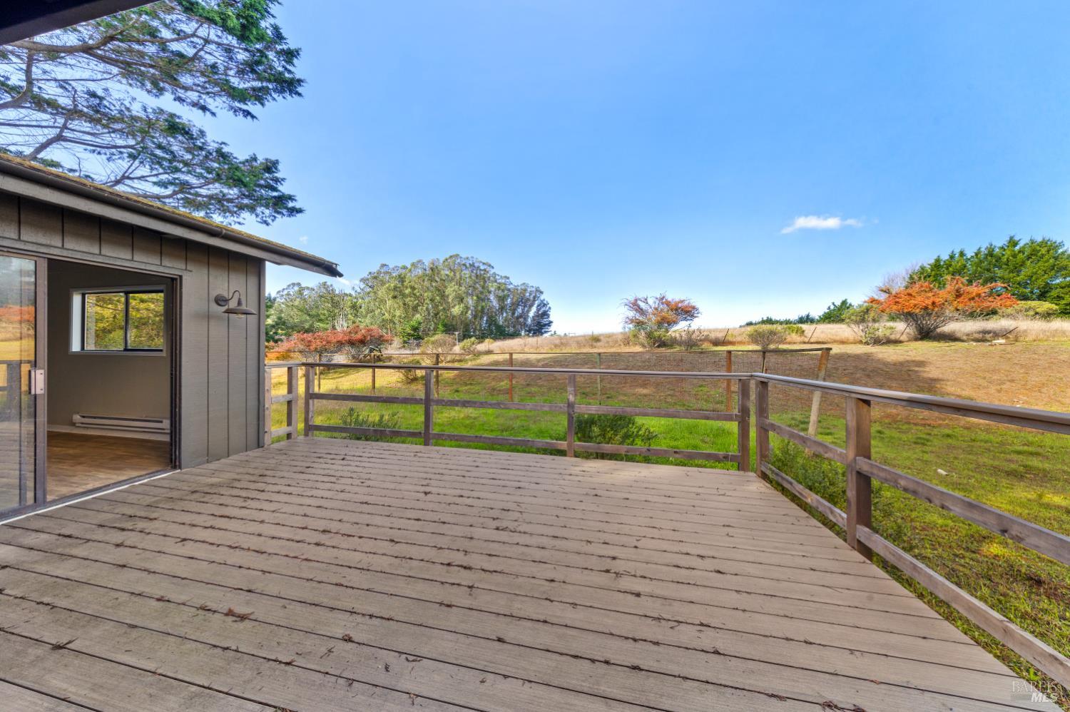 5 Mc Donald Lane Point Reyes Station, CA 94956 - Photo 31 of 48 a view of a backyard