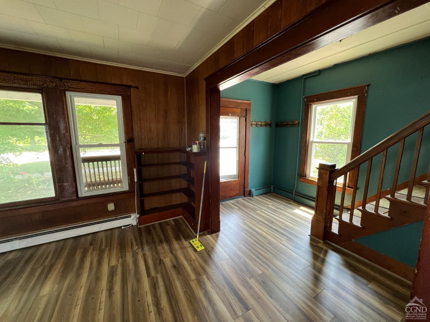 163 Spring Street Catskill, NY 12414 - Photo 19 of 36 a view of an entryway with wooden floor