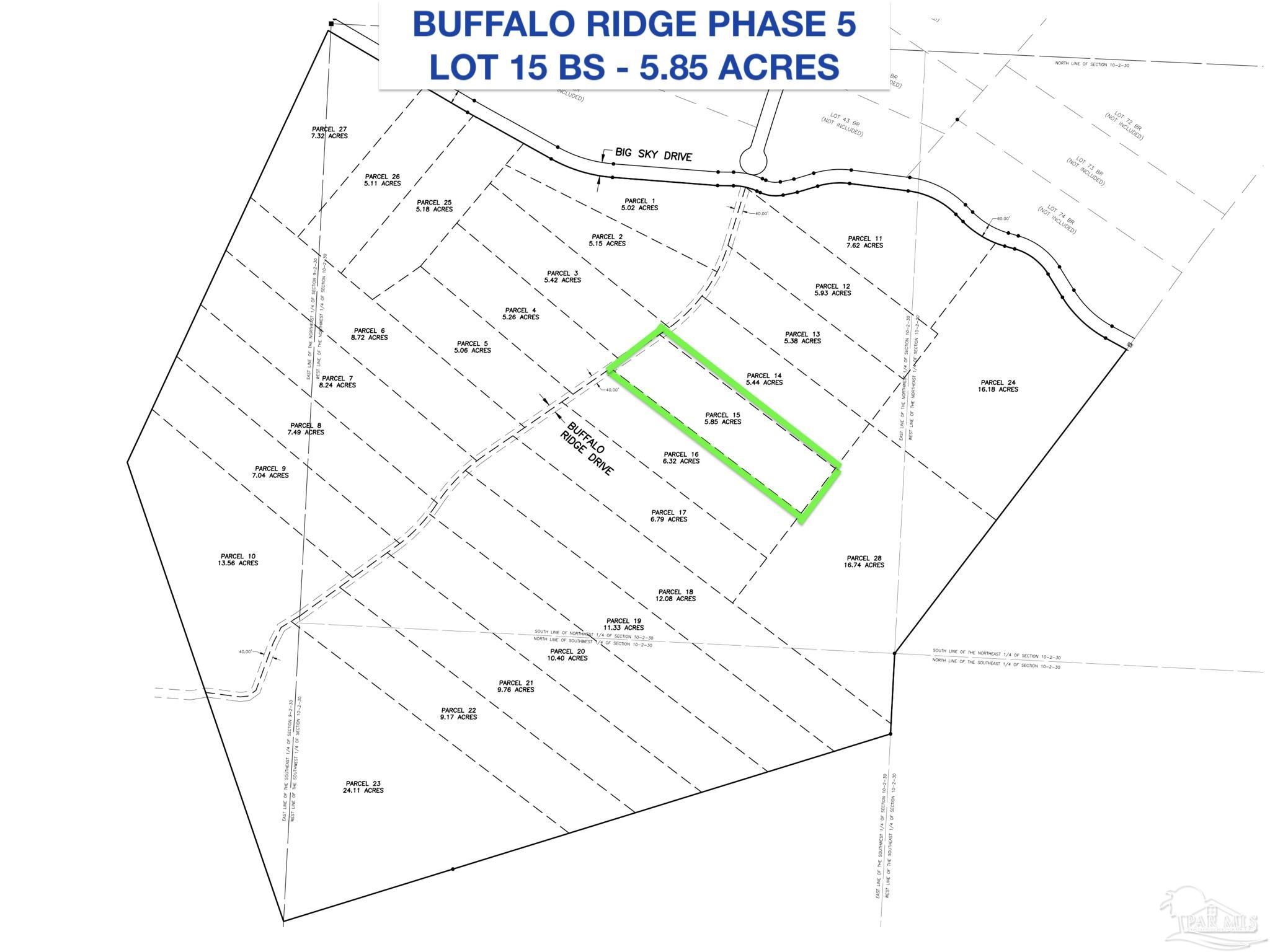 Lot 15-bs Buffalo Ridge Road Milton, FL 32571 - Photo 3 of 9