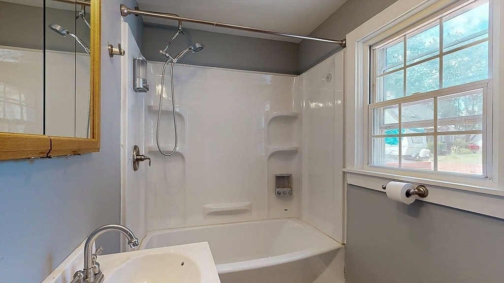 10 Overlook Avenue Charlton, MA 01507 - Photo 26 of 40 a bathroom with a granite countertop bathtub shower and sink