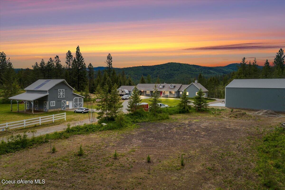 636 Deer Trail Road, Blanchard, ID 83804 Compass