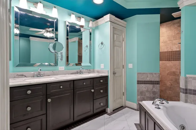 a view of a car in a garage