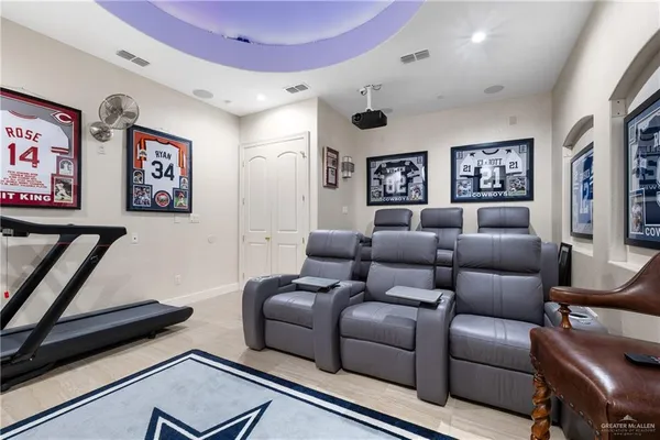 a view of walk in closet with wooden floor