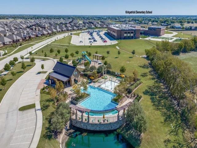an aerial view of a ocean beach