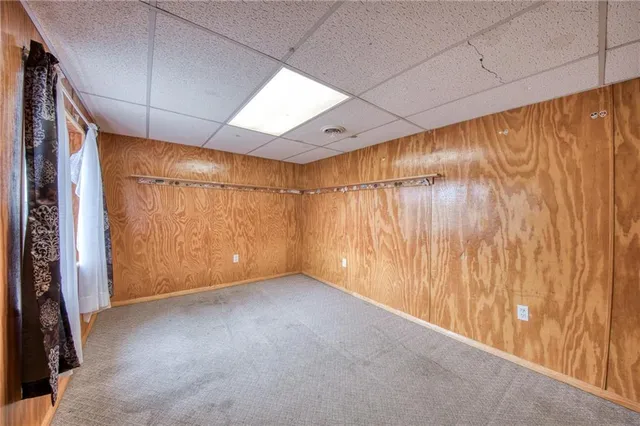 a view of a storage & utility room