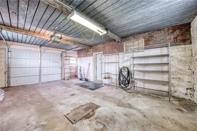 a view of terrace with wooden floor