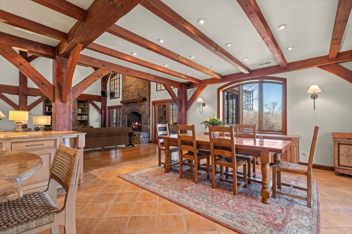 236 Steeplechase Road Barrington Hills, IL 60010 - Photo 22 of 69 a view of a dining room with furniture