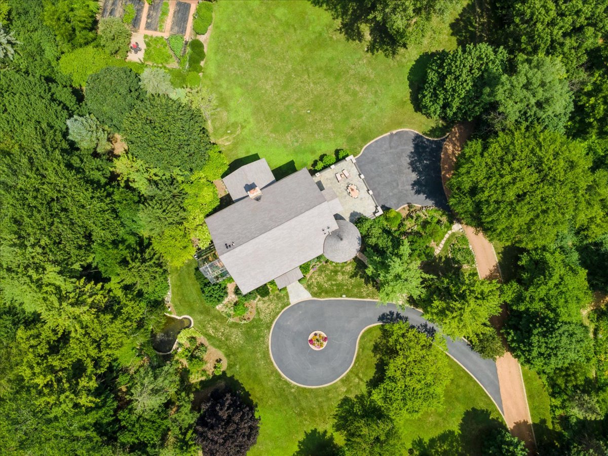 236 Steeplechase Road Barrington Hills, IL 60010 - Photo 3 of 69 an aerial view of a house with yard swimming pool and outdoor seating