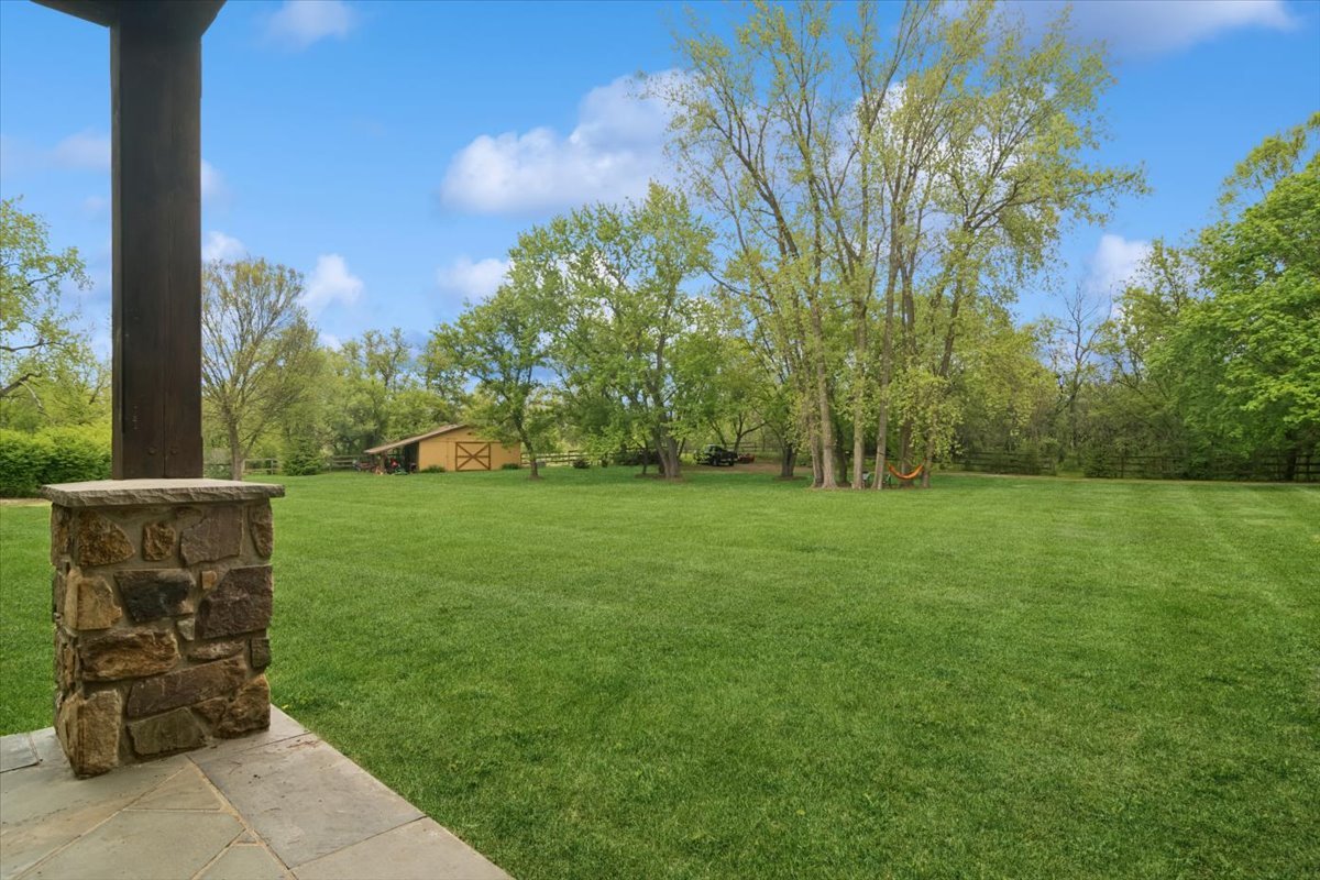 236 Steeplechase Road Barrington Hills, IL 60010 - Photo 57 of 69 a view of a garden with an outdoor space