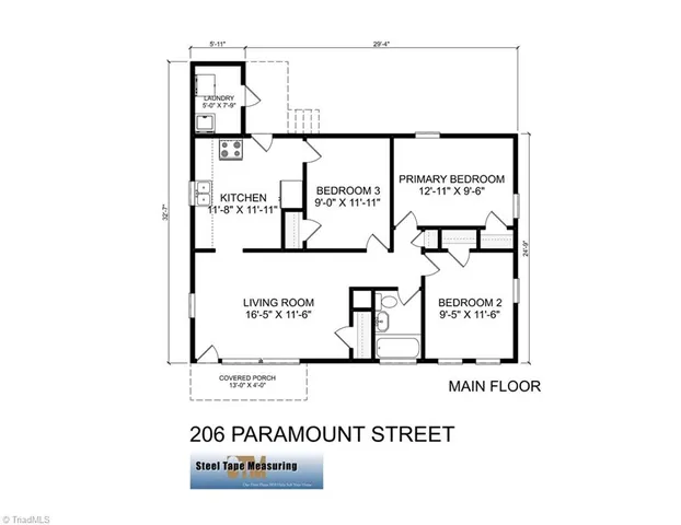 $155,000 | 206 Paramount Street, High Point, NC 27260