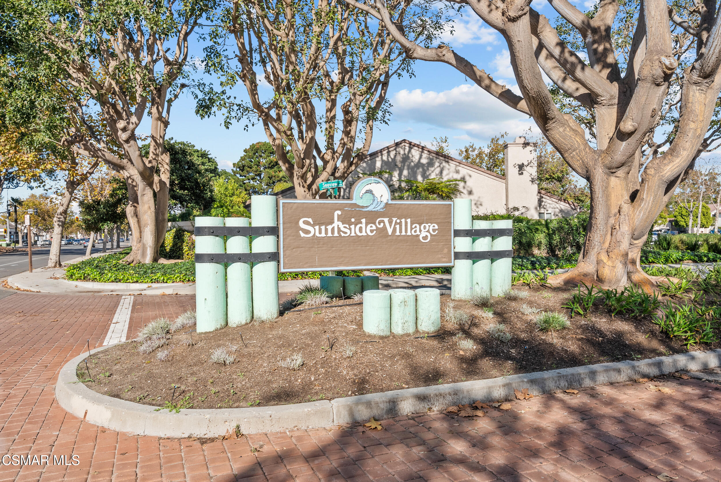 201 Village Road Port Hueneme, CA 93041 - Photo 4 of 21 a sign on the side of a road