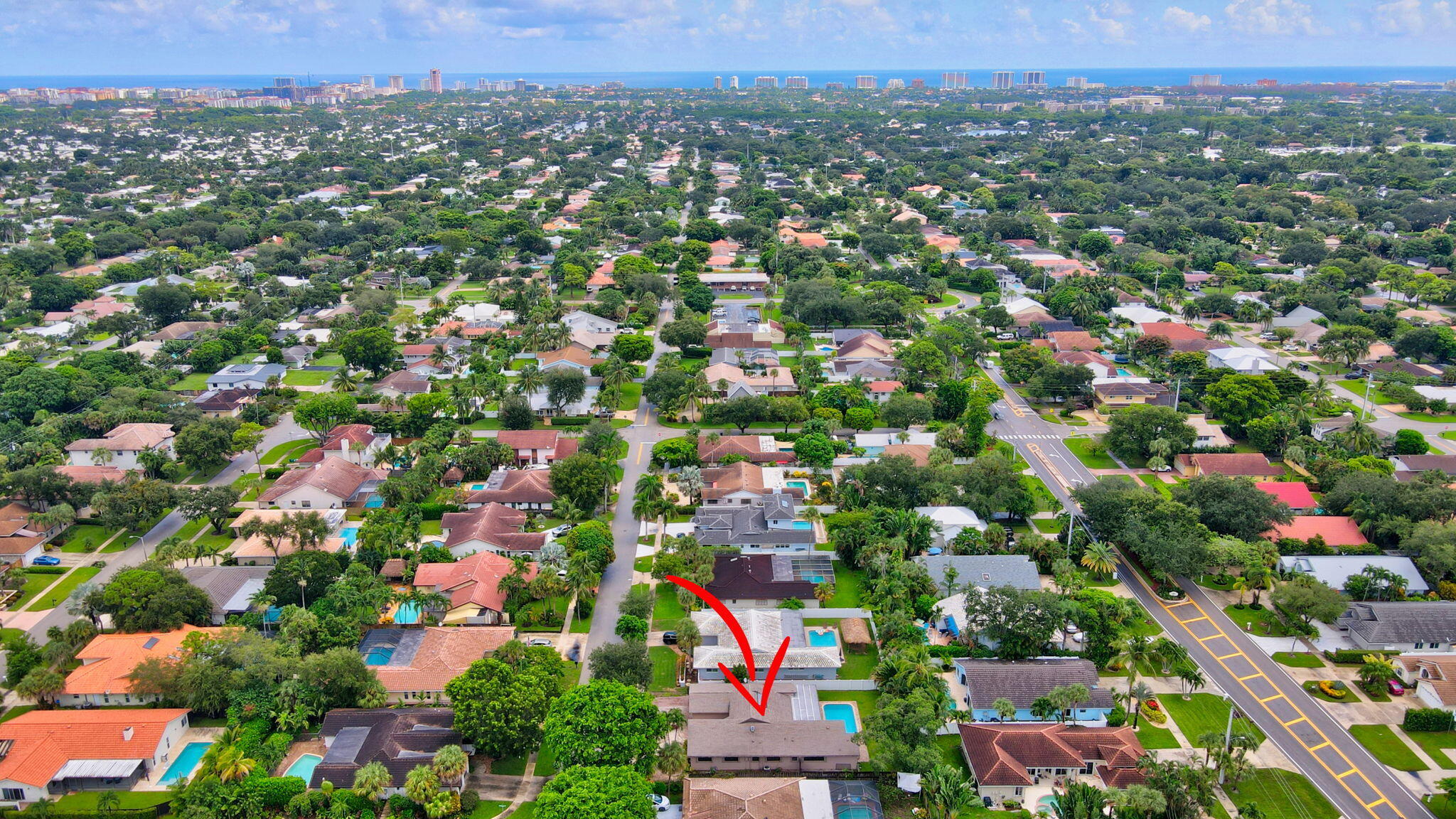 1398 Southwest 17th Street Boca Raton, FL 33486 - Photo 5 of 41 an aerial view of a city
