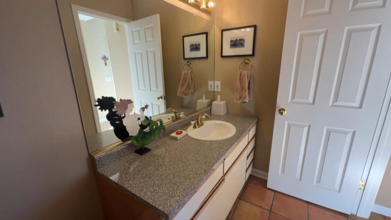 3777 Willow Road Bethel Island, CA 94511 - Photo 22 of 32 Bathroom with vanity and tile patterned floors