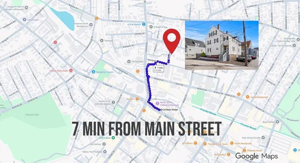 a view of a table chair and table in a patio