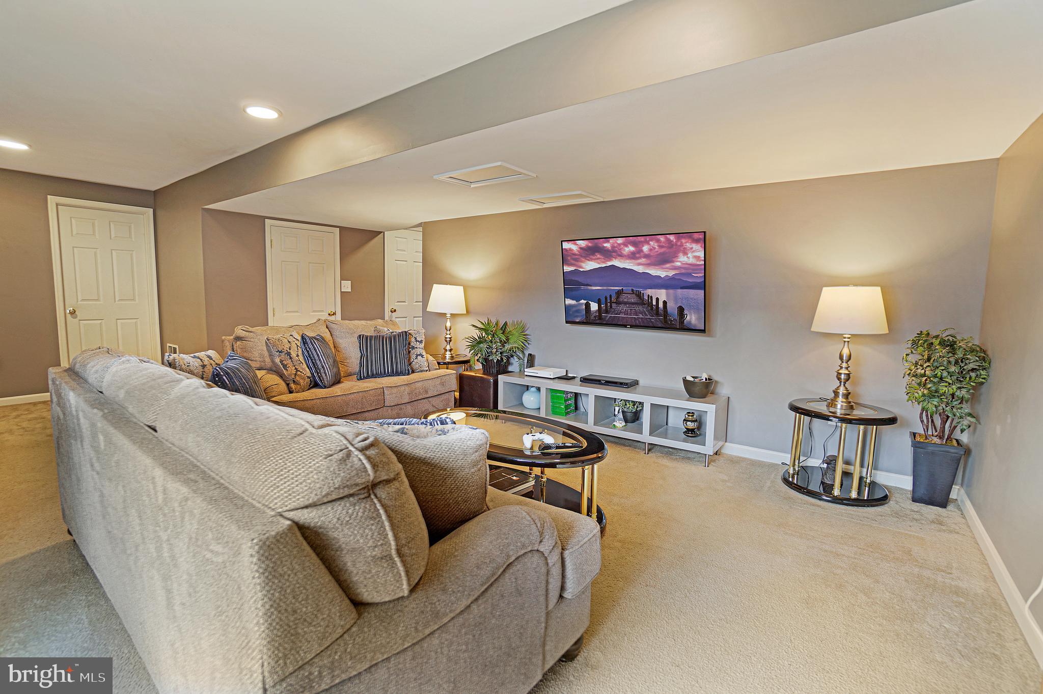 5985 Florey Road Hanover, MD 21076 - Photo 46 of 59 Basement Family Area