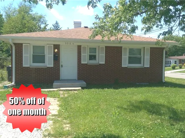 $999 | 3964 North Lesley Avenue, Indianapolis, IN 46226