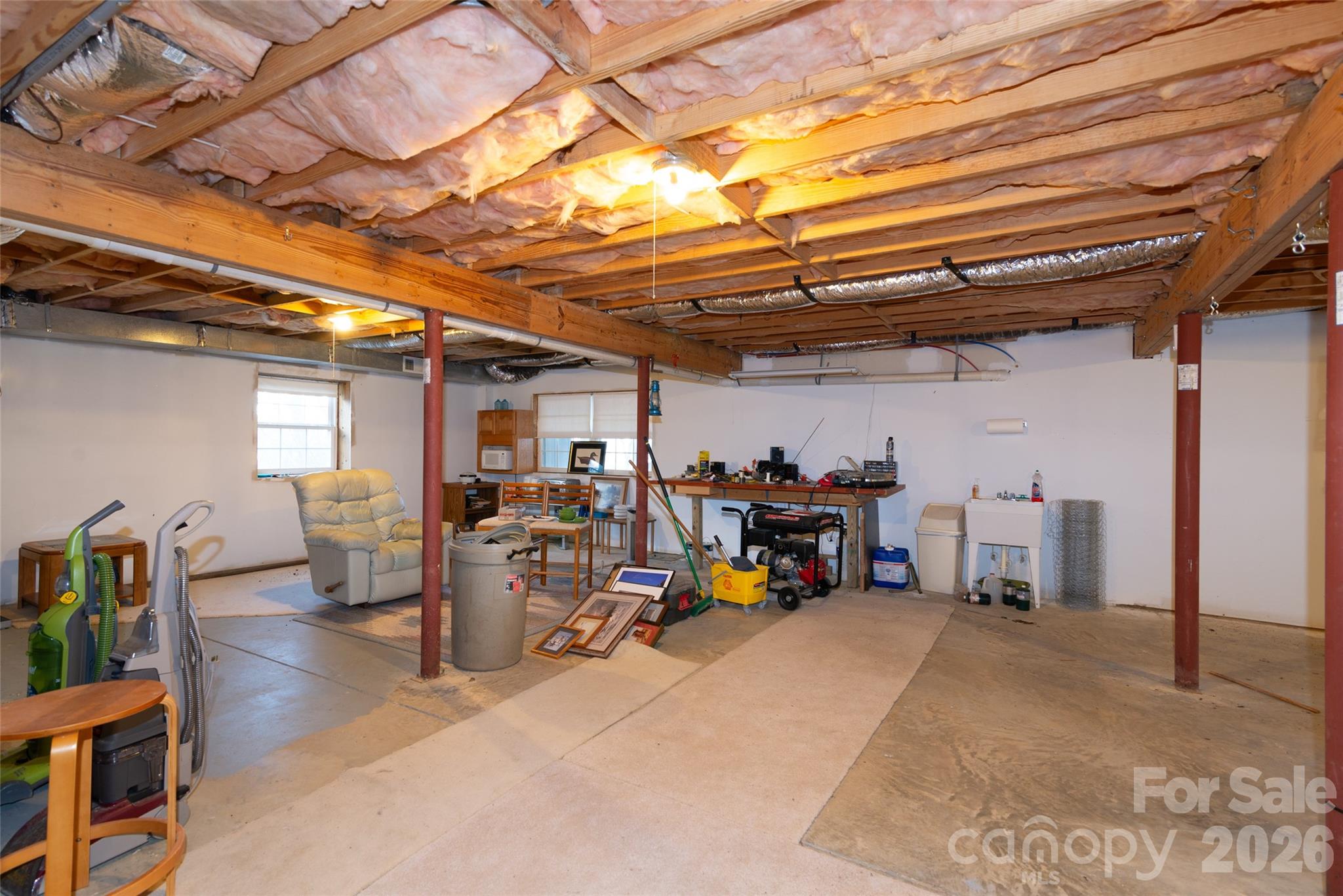 194 Ridgeview Drive Whittier, NC 28789 - Photo 35 of 43 a view of a room with gym equipment