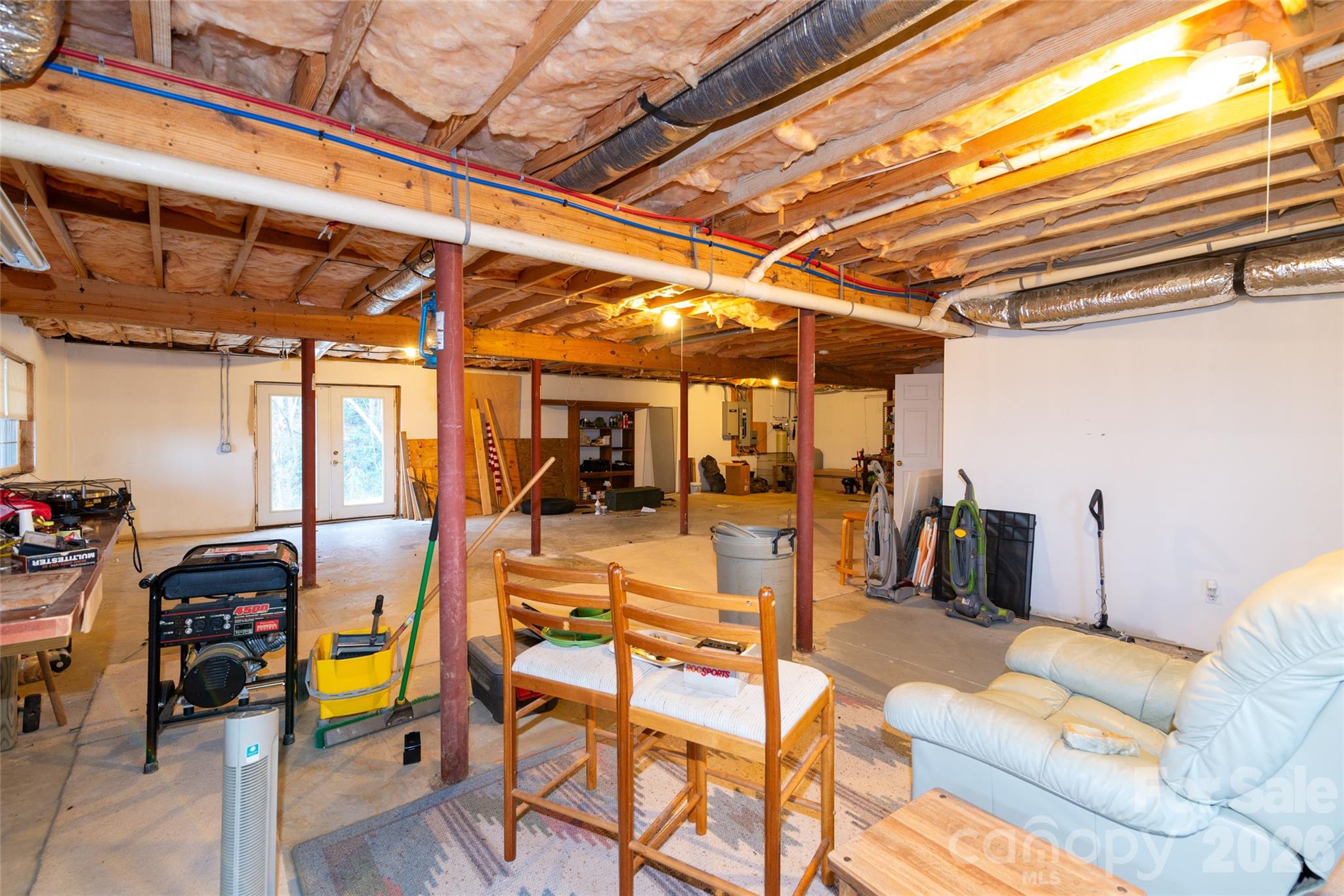 194 Ridgeview Drive Whittier, NC 28789 - Photo 36 of 43 a view of a garage with furniture
