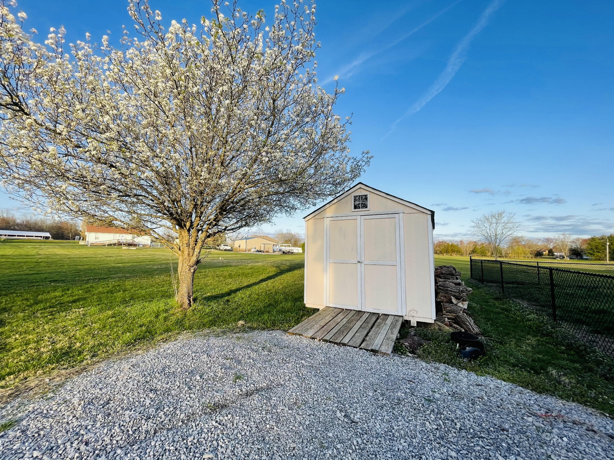 372 Freeland Road Portland, TN 37148 - Photo 40 of 41 a view of a backyard with large trees