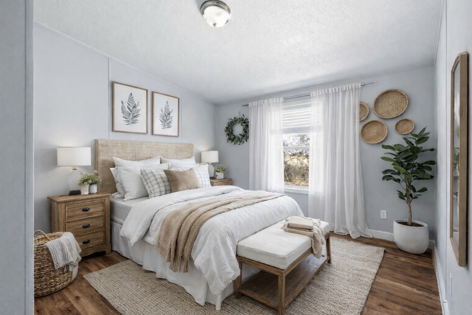 1029 Old McDade Road, Unit C Elgin, TX 78621 - Photo 26 of 33 a bedroom with bed and a window