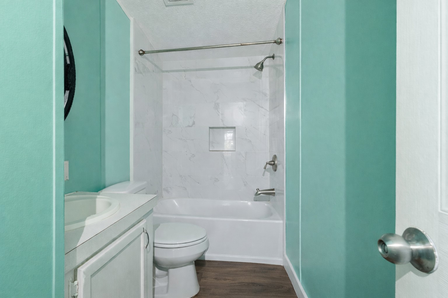 1029 Old McDade Road, Unit C Elgin, TX 78621 - Photo 30 of 33 a bathroom with a toilet and a shower