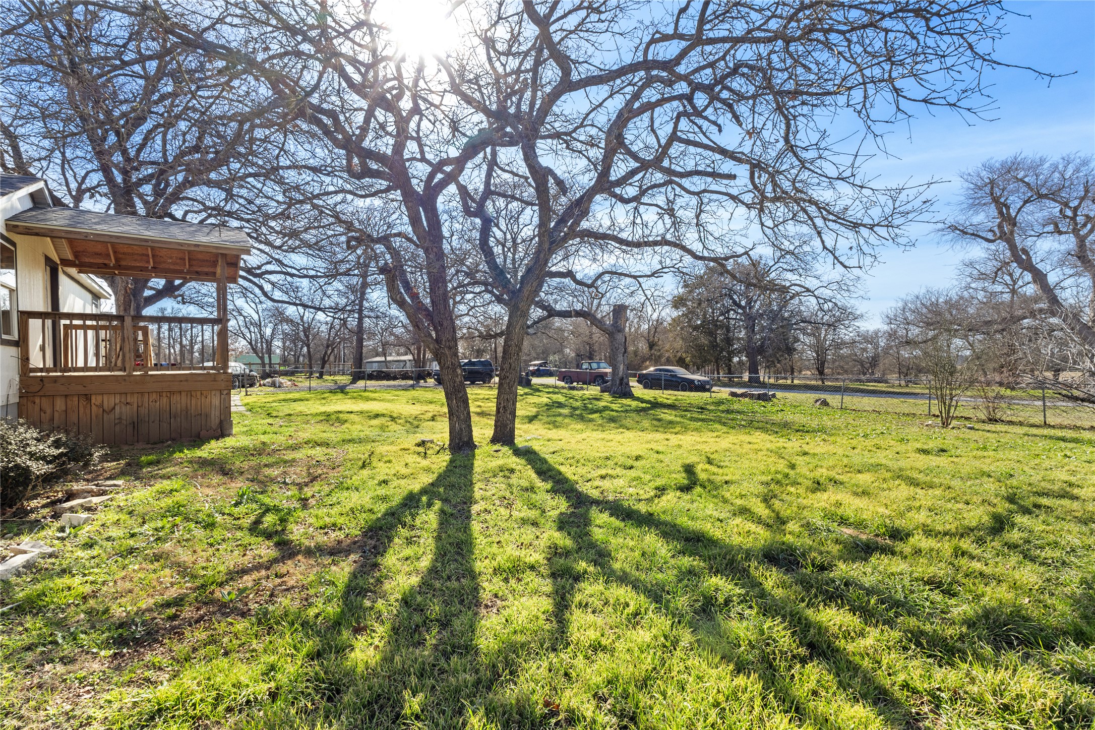 1029 Old McDade Road, Unit C Elgin, TX 78621 - Photo 6 of 33 a view of swimming pool with tree s