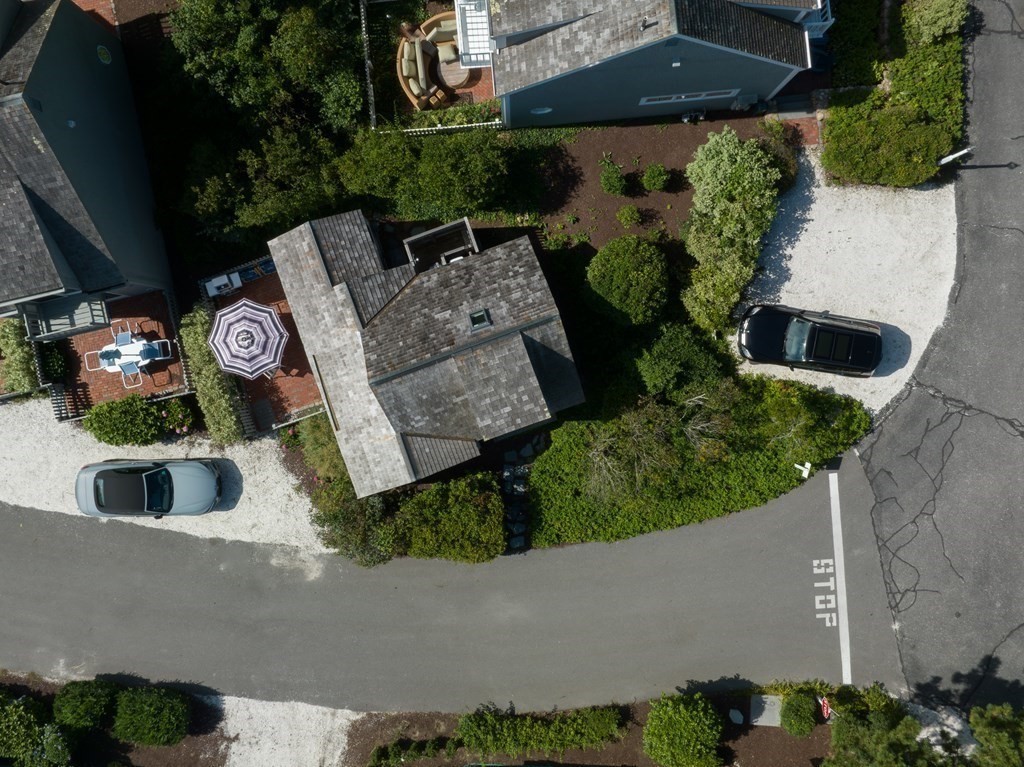 3 Hydrangea Lane, Unit 3 Mashpee, MA 02649 - Photo 13 of 18 an aerial view of residential house with outdoor space and parking