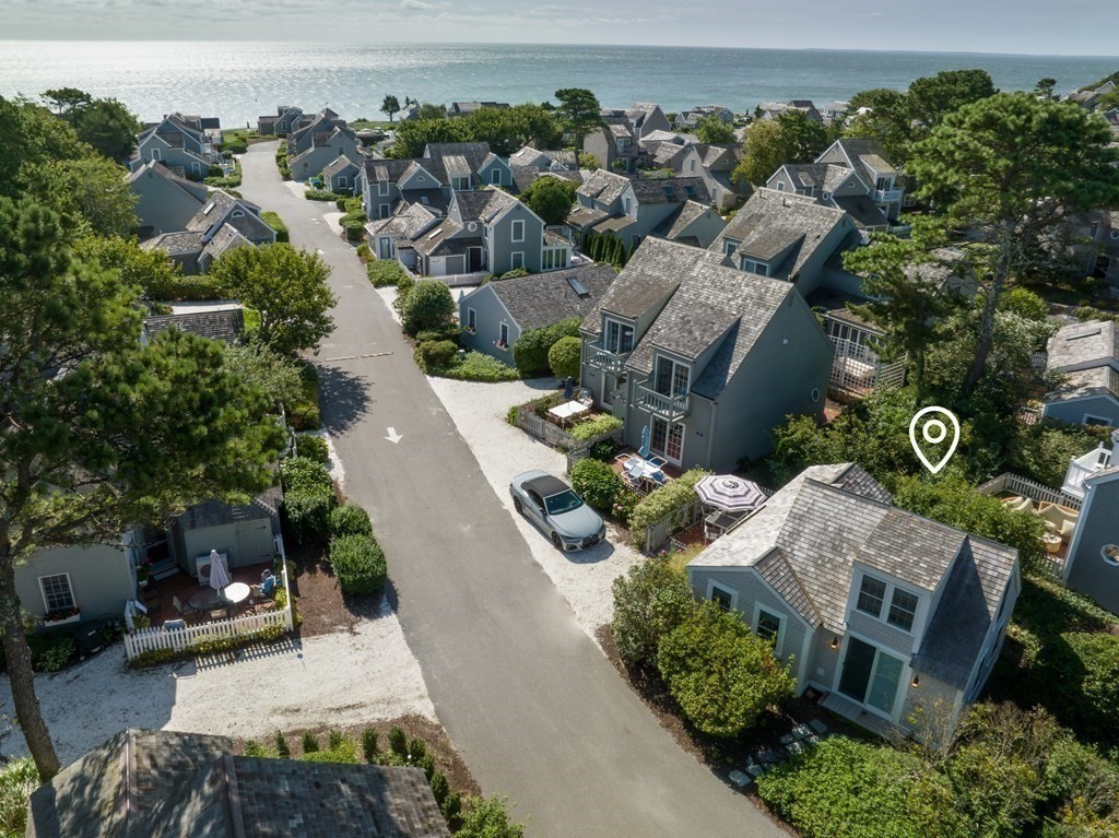 3 Hydrangea Lane, Unit 3 Mashpee, MA 02649 - Photo 14 of 18 an aerial view of a house with outdoor space