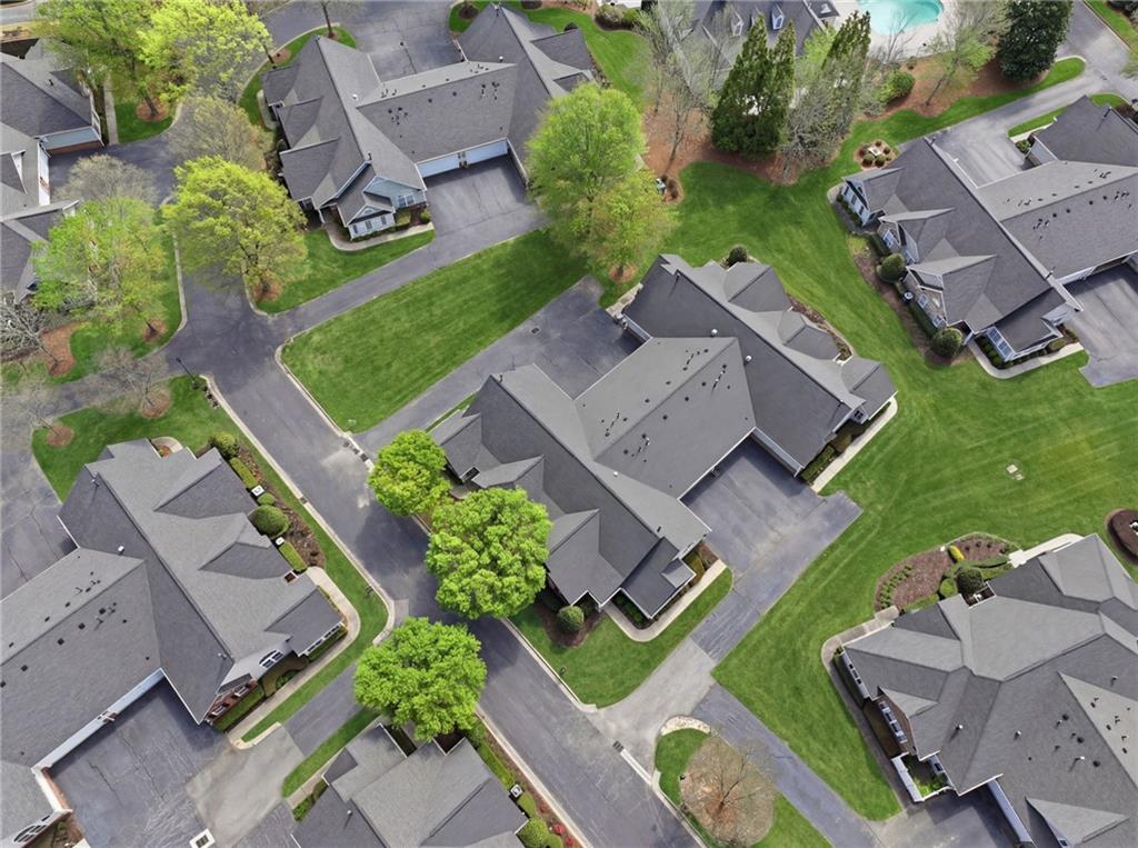 2994 Oakside Circle Alpharetta, GA 30004 - Photo 5 of 32 an aerial view of a house with garden