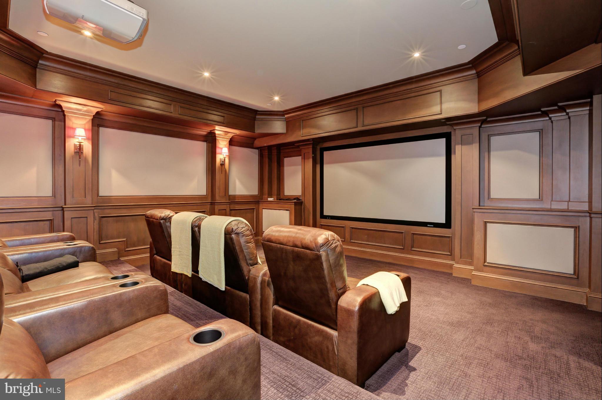 9121 Burdette Road Bethesda, MD 20817 - Photo 24 of 30 Home Theater