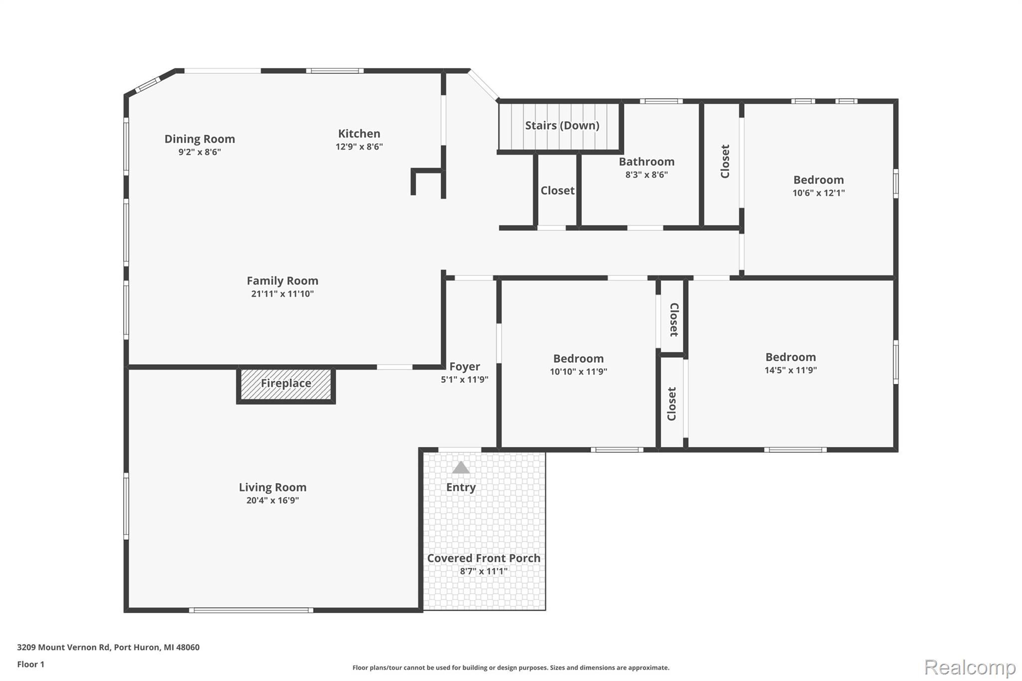 3209 Mt Vernon Road Port Huron, MI 48060 - Photo 36 of 40 2-floor-1.jpg