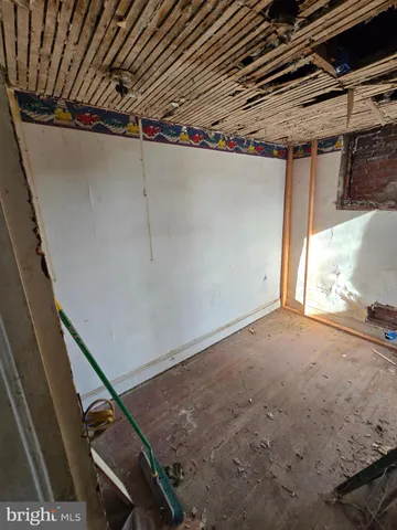 a view of storage and utility room