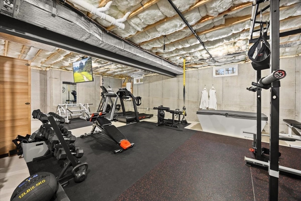 70 Sandy Hill Road Raynham, MA 02767 - Photo 31 of 42 a view of a room with gym equipment