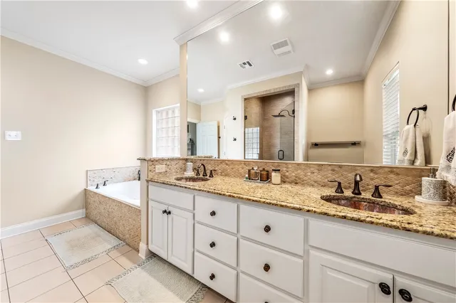 a view of a chairs and table in the patio