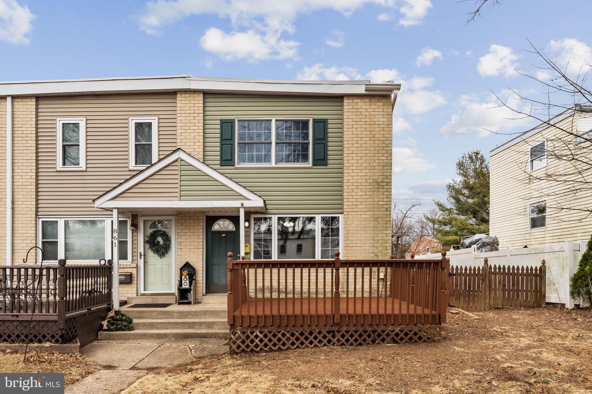 859 Andover Road Lansdale, PA 19446 - Photo 2 of 44 a front view of a house with a porch