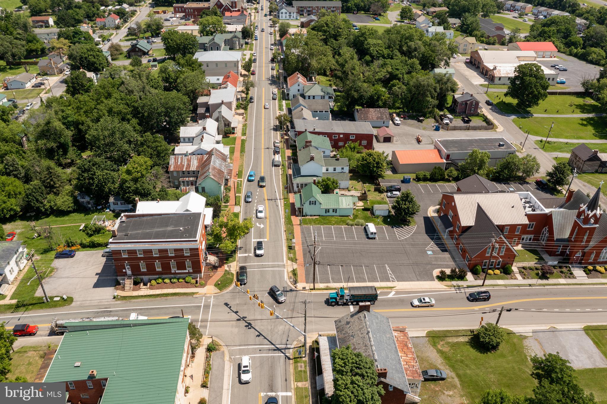 5378 Main Street Stephens City, VA 22655 - Photo 53 of 58 an aerial view of residential houses with outdoor space