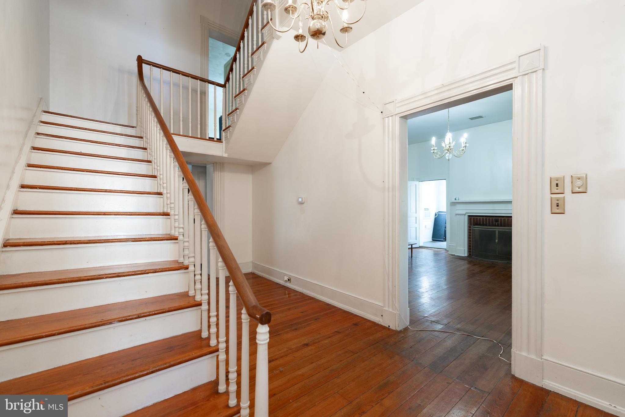 5378 Main Street Stephens City, VA 22655 - Photo 10 of 58 a view of entryway and hall with wooden floor