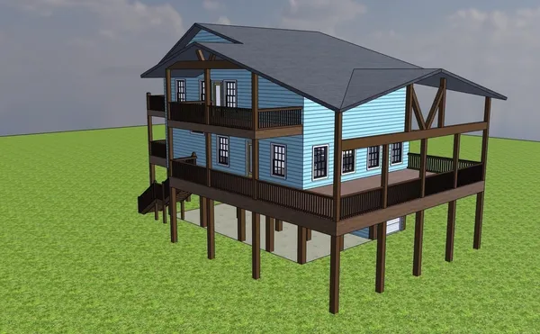 a view of an house with backyard and a tree